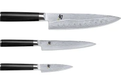 Coffret 3 couteaux japonais Kai Shun Damas