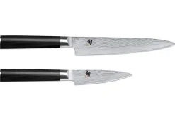 Coffret 2 couteaux japonais Kai Shun damas office/universel acier de qualité