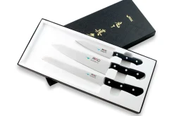 Coffret 3 couteaux japonais MAC Chef : Universel + Chef + Pain