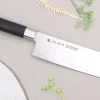 Coffret 3 couteaux japonais Satake Cutlery Traditional PP nakiri + santoku + office