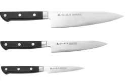 Coffret 3 couteaux japonais Satake Cutlery ABS chef + universel + office