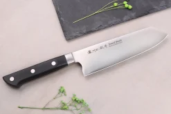 Coffret 3 couteaux japonais Satake Cutlery ABS bunka 20cm + bunka 17cm + universel 13,5cm