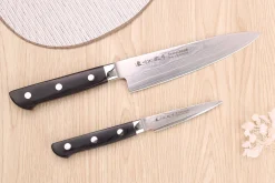 Coffret 2 couteaux japonais Satake Cutlery damas 69 couches chef + office