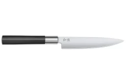Coffret 3 couteaux Kai Wasabi Black : Universel 10cm et 15cm et Chef 20cm