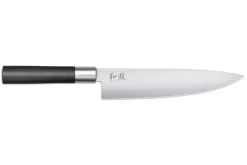 Coffret 3 couteaux Kai Wasabi Black : Universel 10cm et 15cm et Chef 20cm