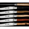 Coffret 6 couteaux Laguiole Arbalète G.DAVID 23cm inox manche bois mitre inox