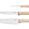 Coffret 3 couteaux Opinel Parallèle Office + Découper + Chef