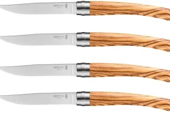Coffret 4 couteaux Opinel Table Chic lame 10cm acier Sandvik