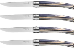 Coffret 4 couteaux Opinel Table Chic lame 10cm acier Sandvik