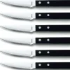 Coffret 6 couteaux à pizza Amefa inox et ABS noir
