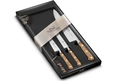 Coffret 3 couteaux Sabatier Perigord Office + Universel + Chef