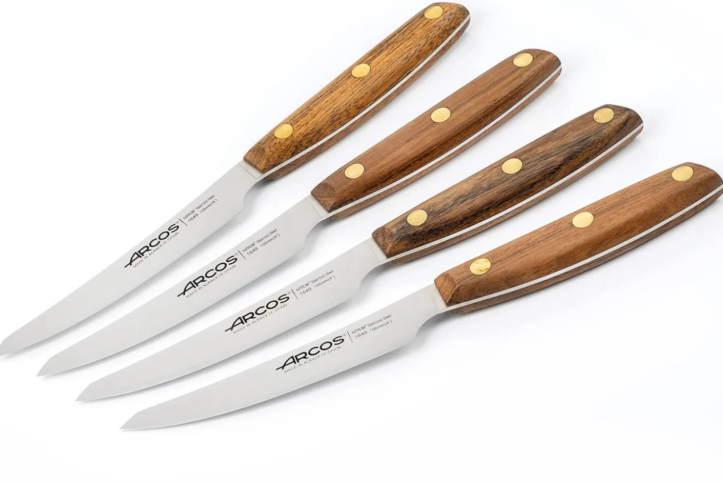 Coffret 4 couteaux à steak Arcos Nordika 10cm