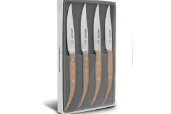 Coffret 4 couteaux à steak Arcos The Origin 11cm manches en micarta beige