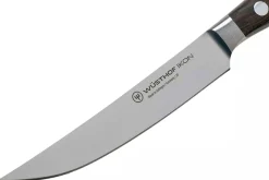 Coffret 4 couteaux à steak Wüsthof Ikon forgés 12cm manches en bois de grenadille