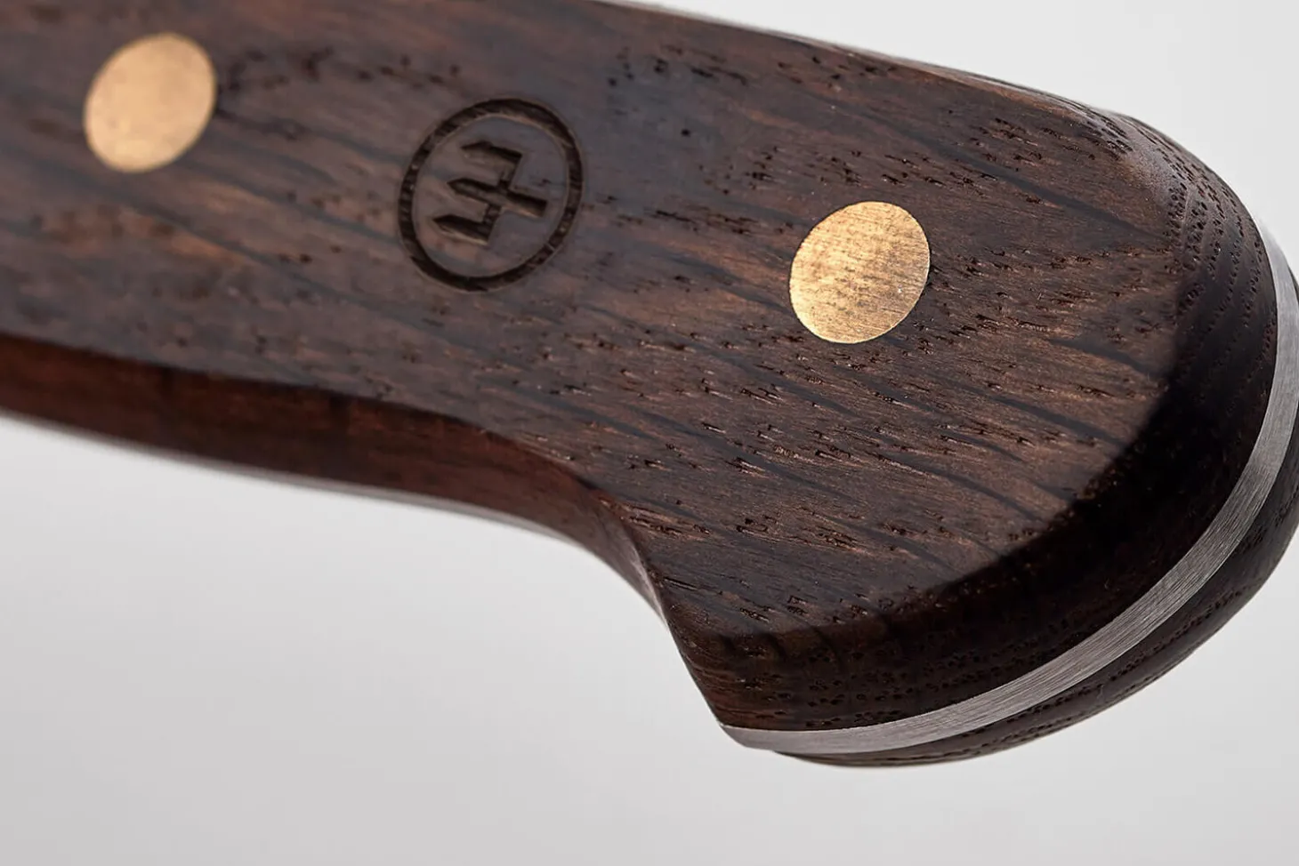Coffret 4 couteaux à steak Wüsthof Crafter forgés 12cm en chêne fumé