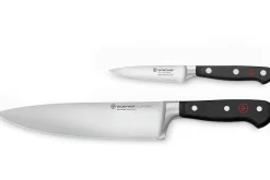 Coffret 2 couteaux Wüsthof Classic forgés - Couteaux d'office 9cm et Chef 20cm