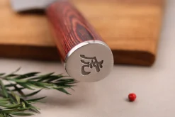 Coffret 2 couteaux Wusaki Pakka X50 pakkawood Chef + Office
