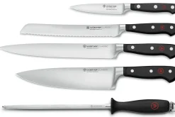 Coffret 4 couteaux Wusthof Classic forgés + 1 Fusil