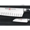 Coffret 2 couteaux Wusthof Classic Ikon - Santoku + légumes