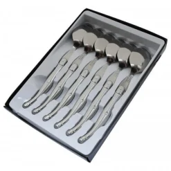 Coffret 6 cuillères à soupe Laguiole Tribloc