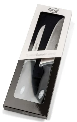 Coffret de 2 couteaux de boucher professionnels SANELLI Gourmet désosseur 16cm + boucher 22cm