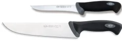 Coffret de 2 couteaux de boucher professionnels SANELLI Gourmet désosseur 16cm + boucher 22cm