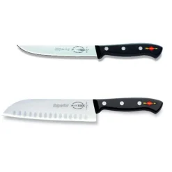 Coffret de 2 couteaux de cuisine pro DICK SUPERIOR santoku+cuisine