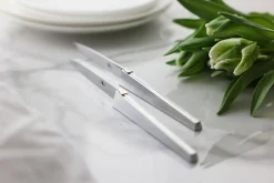 Coffret de 6 couteaux de table Forge de Laguiole J-M Wilmotte X Cyril Lignac manches en aluminium
