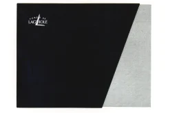 Coffret de 6 couteaux de table Forge de Laguiole 2 mitres en inox panache de bois