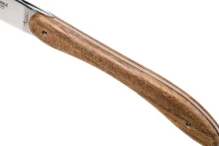 Coffret de 6 couteaux de table Laguiole en Aubrac L'Ecir manches en noyer