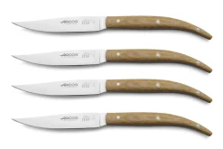 Coffret de 4 couteaux à steak Arcos The Origin manche micarta beige