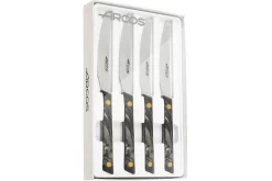 Coffret de 4 couteaux à steak Arcos Flysch lame dentelée 11cm