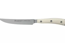Coffret de 4 couteaux à steak Wüsthof Classic Ikon blanc forgés