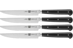 Coffret de 4 couteaux à steak Zwilling lames micro dentées 12cm