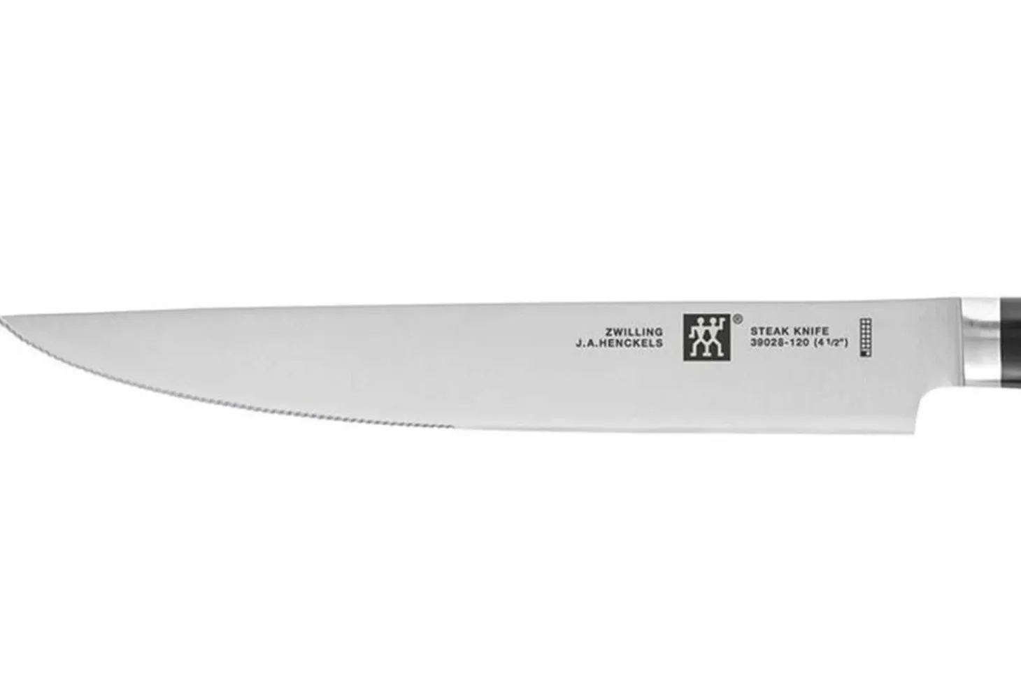Coffret de 4 couteaux à steak Zwilling lames micro dentées 12cm