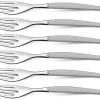 Coffret de 24 couverts de table Lou Laguiole Jet Sablé gris inox 18/0