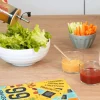 Coffret de fabrication de 99 sauces Cookut avec la recette + 1 Shaker gradué et 1 fouet tornado