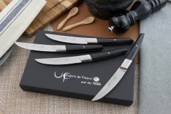 Coffret de table AU NAIN UP 4 couteaux à steak 11cm