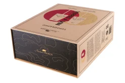 Coffret de 2 verres à vin Alaskan Maker Topographic Mont Blanc & Everest