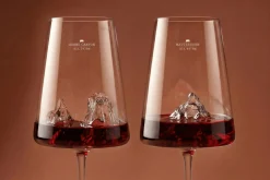 Coffret de 2 verres à vin Alaskan Maker Topographic Grand Canyon & Mont Cervin