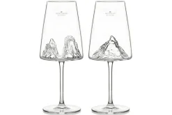 Coffret de 2 verres à vin Alaskan Maker Topographic Grand Canyon & Mont Cervin