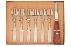 Coffret dégustation des huîtres Au Nain 6 fourchettes + 1 lancette