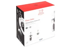 Coffret duo moulin à sel et poivre Peugeot Oslo en acrylique et inox 14cm