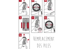 Coffret duo moulin à sel et poivre électrique Peugeot Elis Sense U Select en inox avec éclairage 20cm