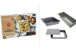 Coffret gâteau cake tarte De Buyer Homebaking 3 pièces