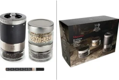 Coffret moulin à poivre Peugeot Maestro U'Select avec 3 réservoirs