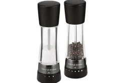 Coffret moulins sel et poivre Cole & Mason Derwent hêtre noir 19cm