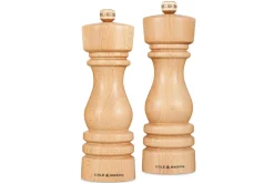 Coffret moulins sel et poivre Cole & Mason London hêtre 18cm