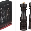 Coffret moulins sel et poivre Cole & Mason London chocolat 22cm