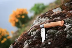 Coffret Opinel traditionnel n°8 lame 8.5cm virole tournante + étui